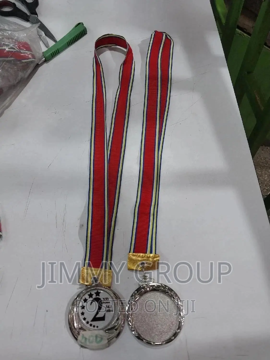 Silver Gold Custom Made Medals