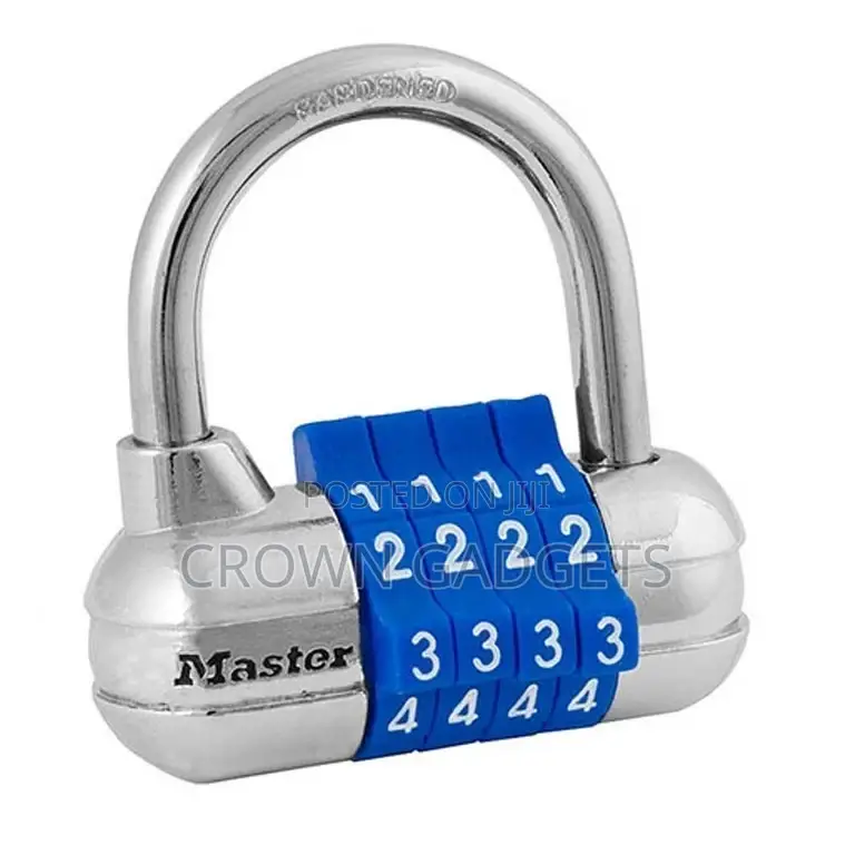 Combination Padlock - 5 Dials
