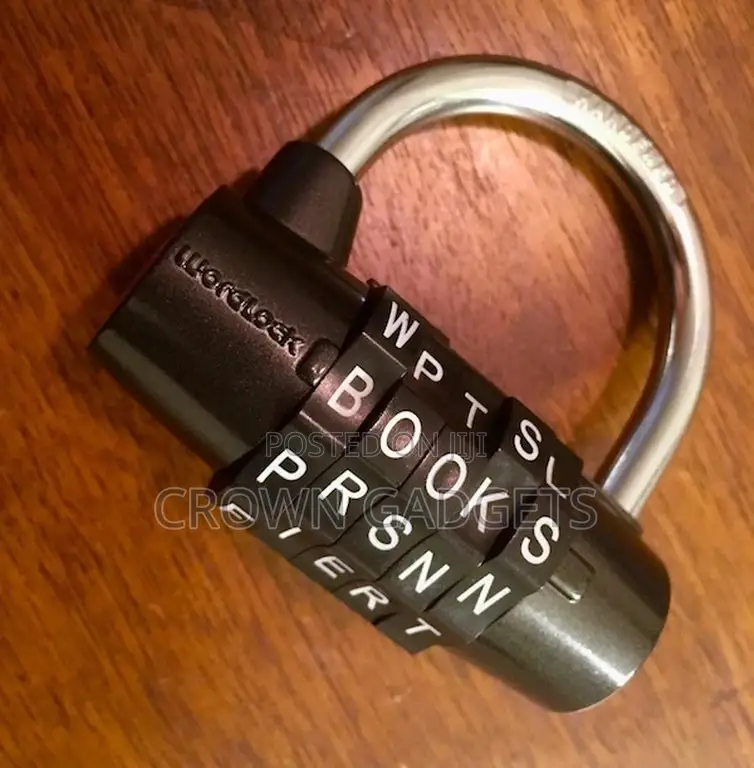 Combination Lock Outdoor 5 Digit Combination Padlock
