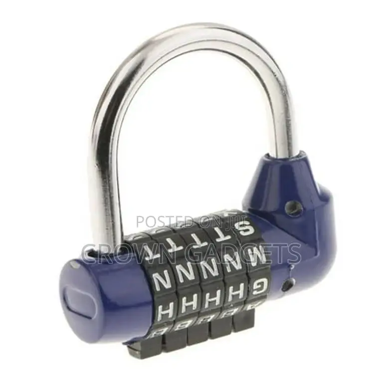 5 Digit Combination Padlock Gym Lock Waterproof
