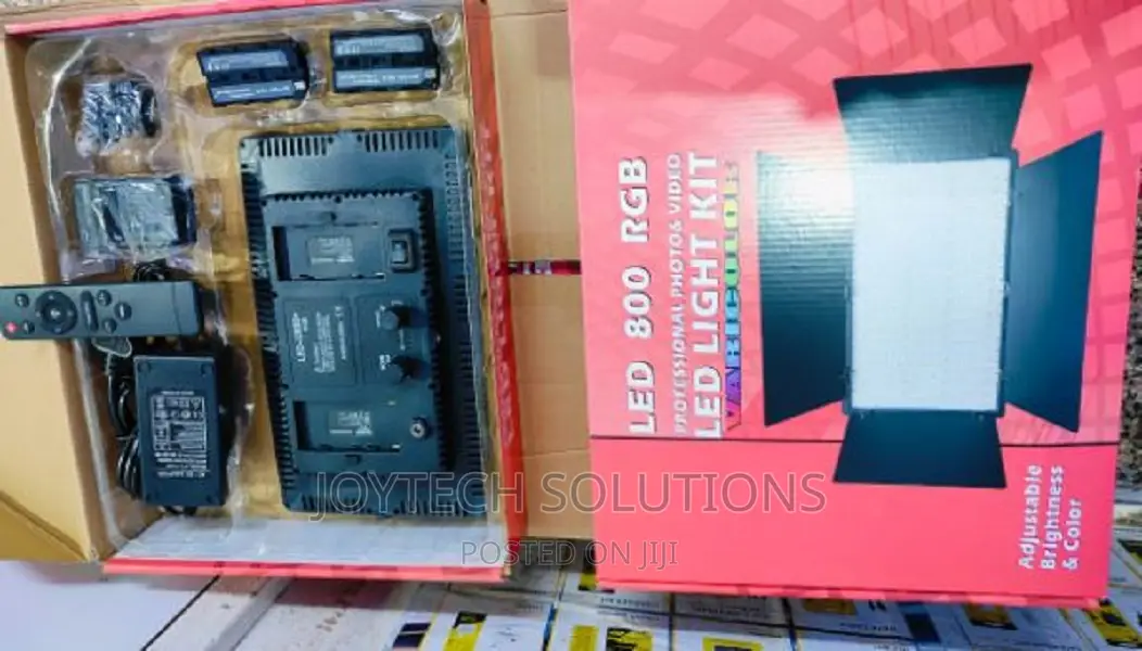 Pro Led Video Light Battery, Remote and Charger Tripod
