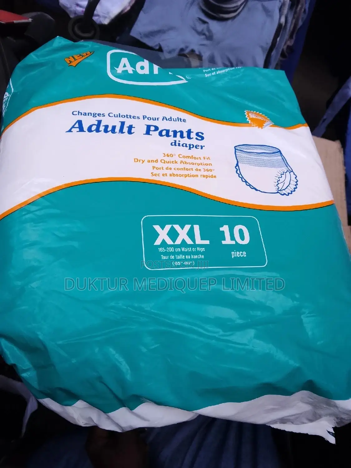 Adfit Brand Pull Up Pants, PKT of 30