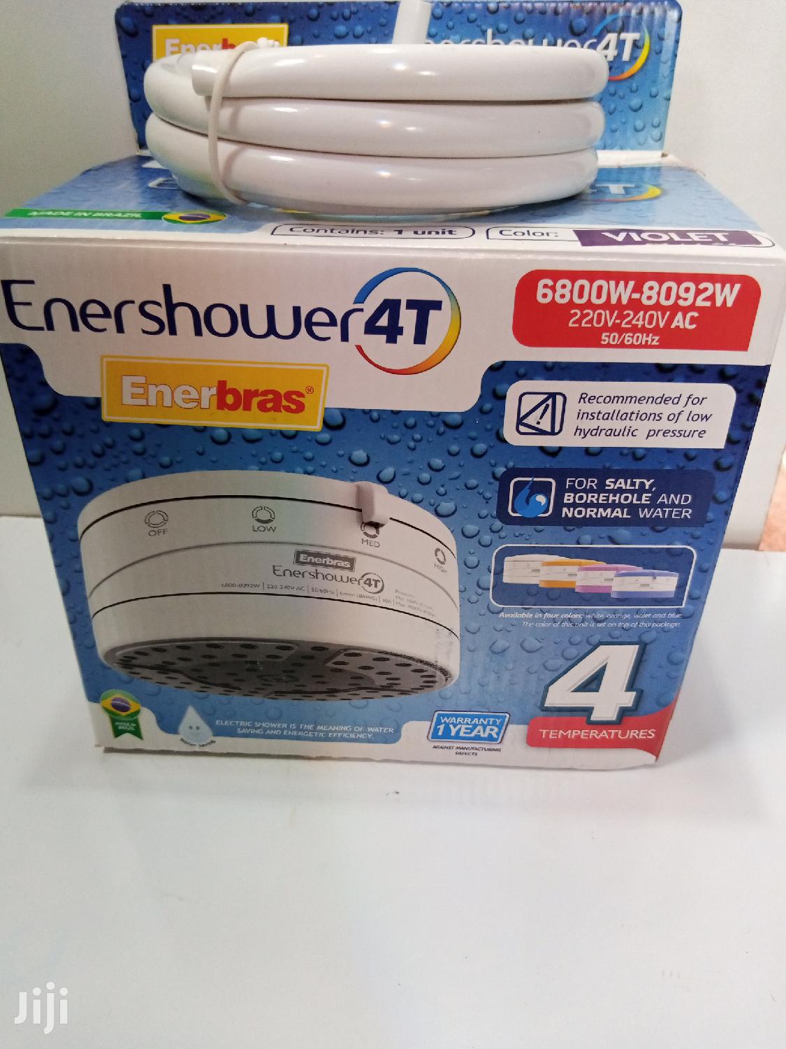 Enershower 4T Instant Shower, Fresh, Salty Instant Showers