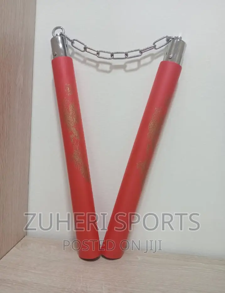 Nunchuks Red Nunchakus Nunchaks Martial Arts Red
