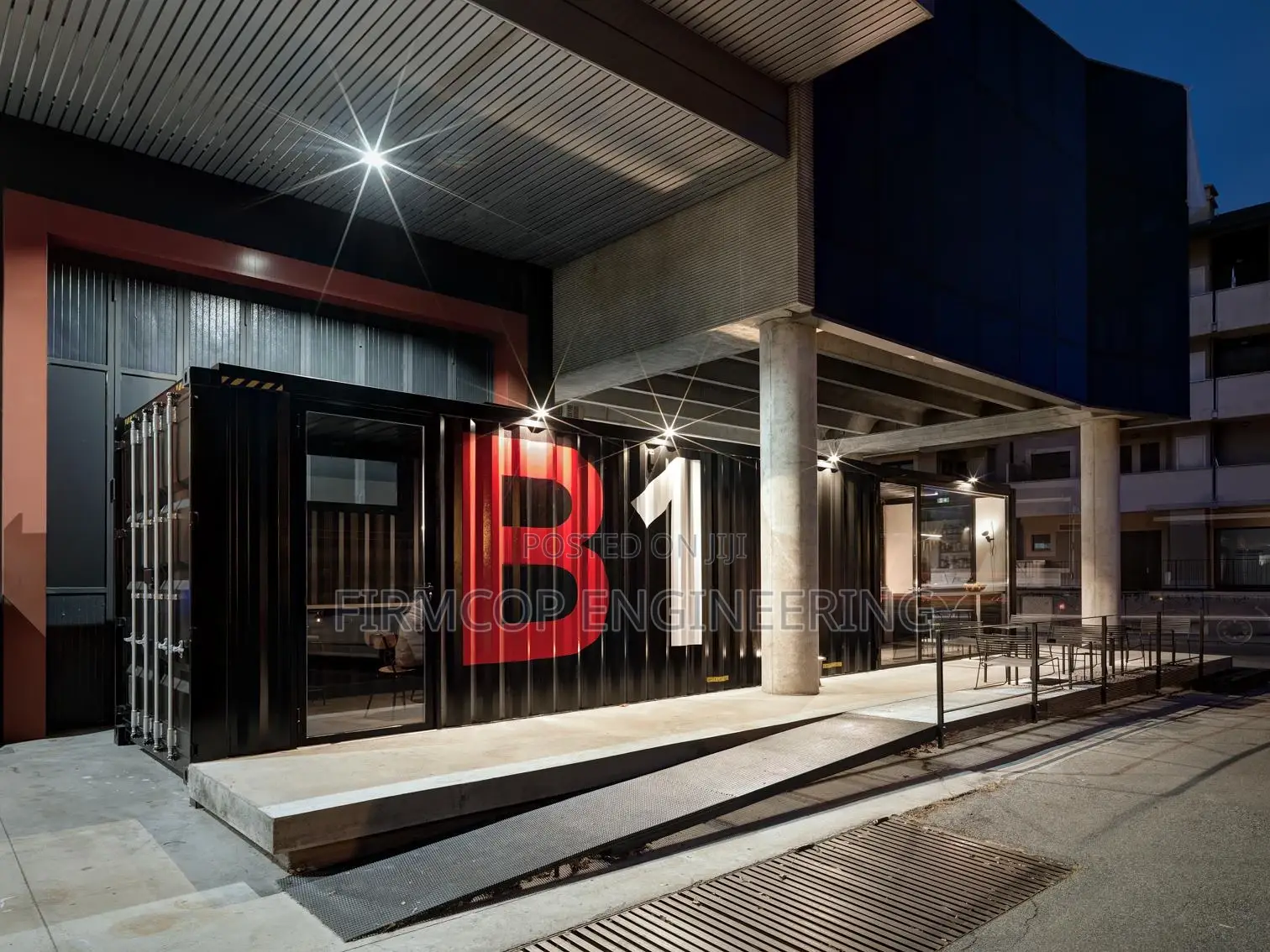 40ft Shipping Container Plus 20ft Restaurant