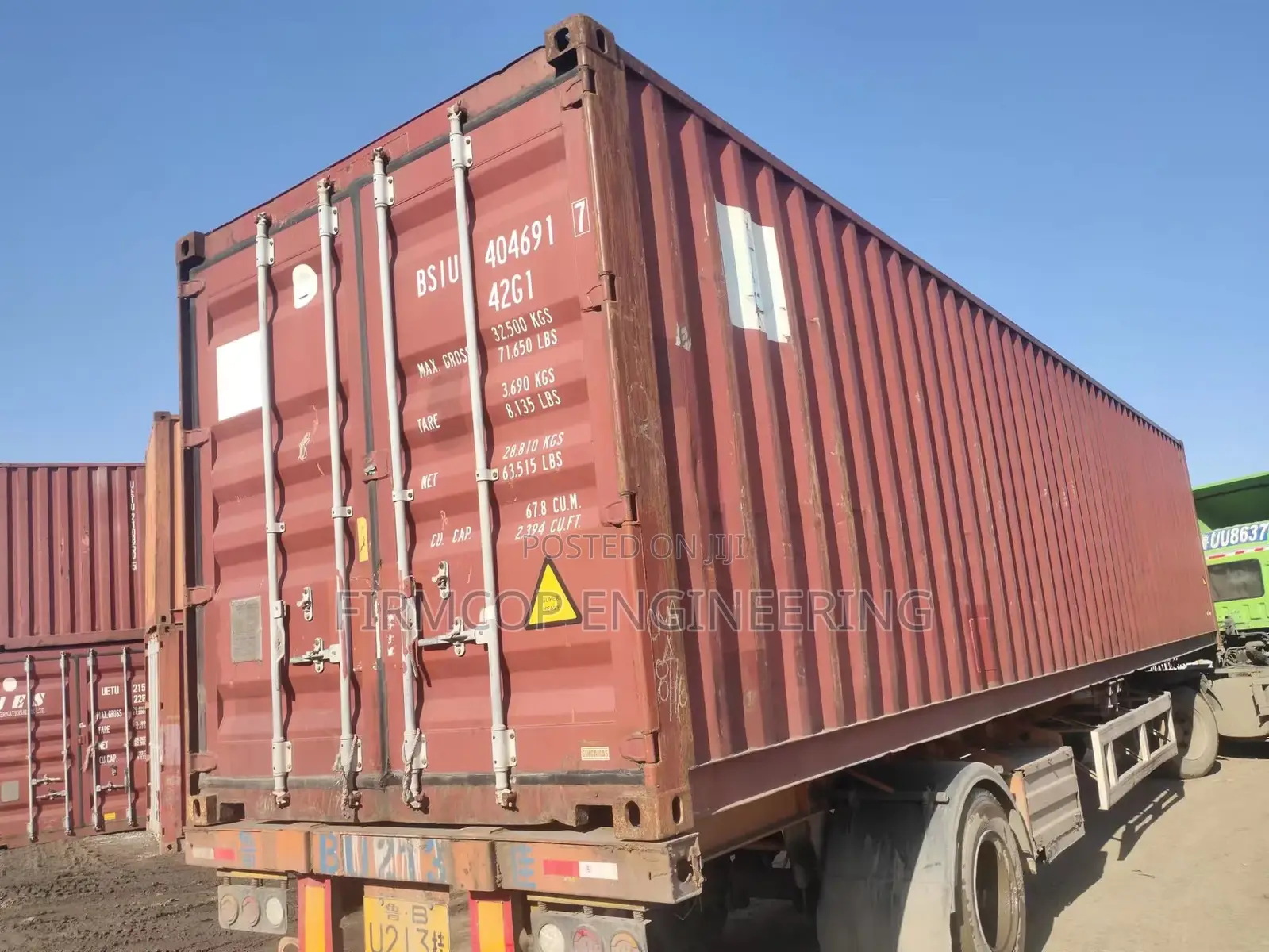 40ft Shipping Containers - Deliverable to You Area