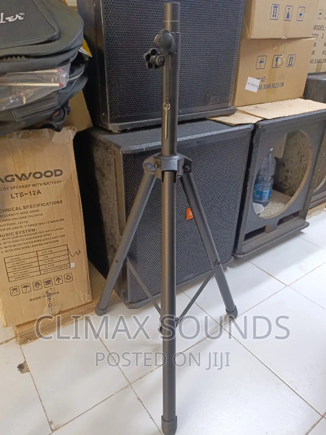 Speaker Stand Heavy Metallic