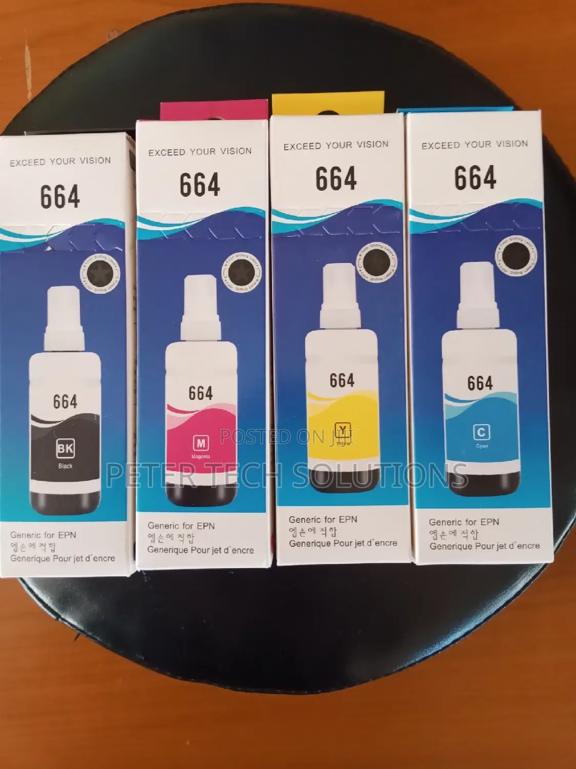 ORIGINAL 664 Inks for Epson L1300/L1800