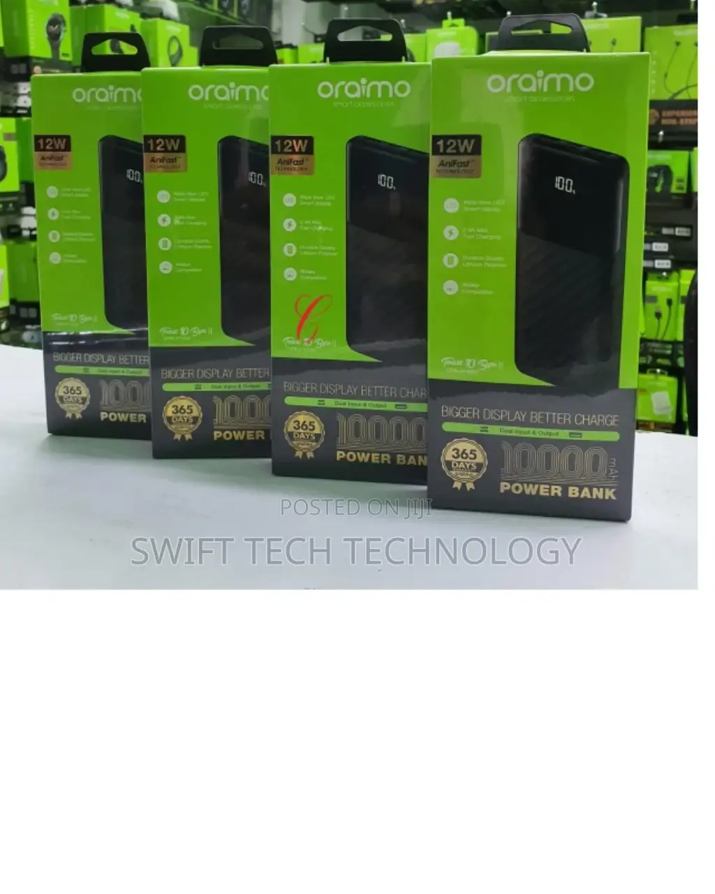 Power Bank Oraimo 10,000, Amh Oraimo Power Bank