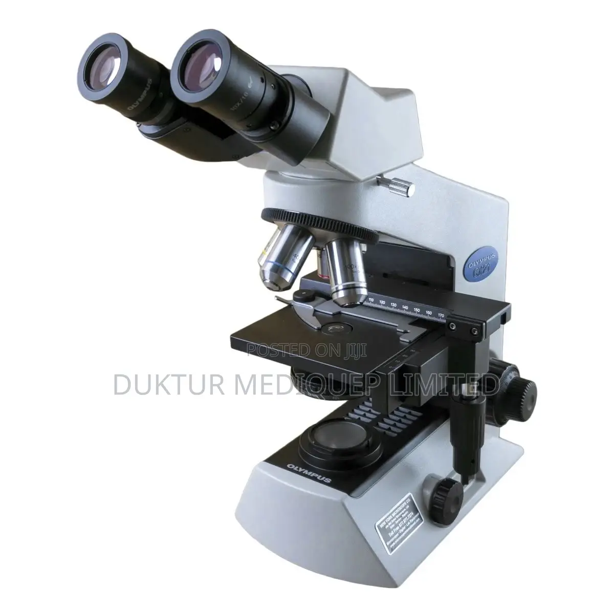 Olympus CX21 Microscope 4x, 10x, 40x, 100x Objectives