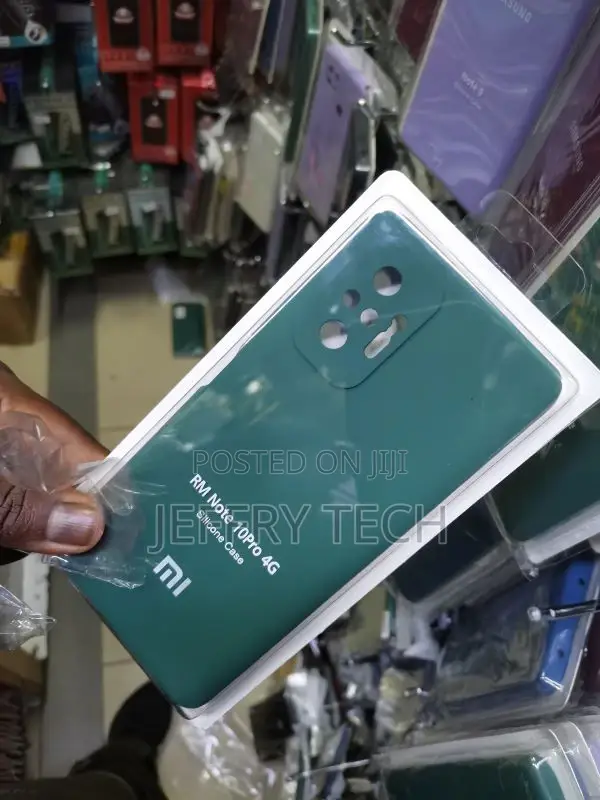 Xiaomi Redmi Note 10 Pro 4G Silicone Cover - Dark Green