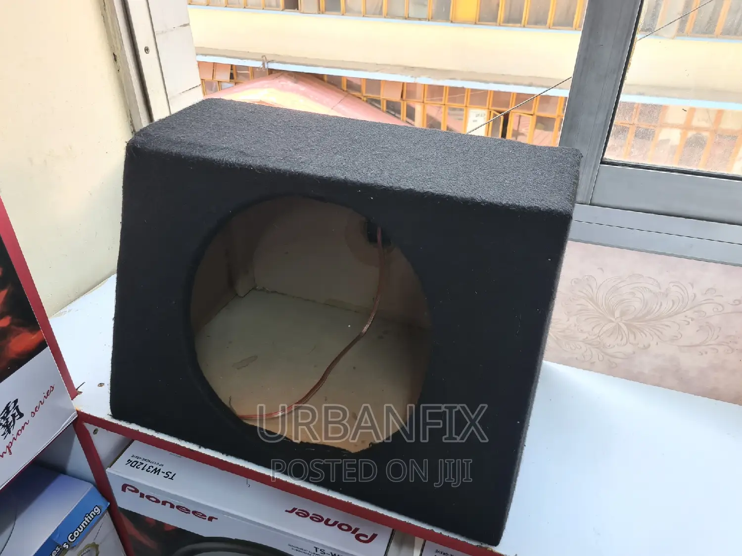 12 Inch Slim MDF Heavy Duty Cabinet With Cable Socket