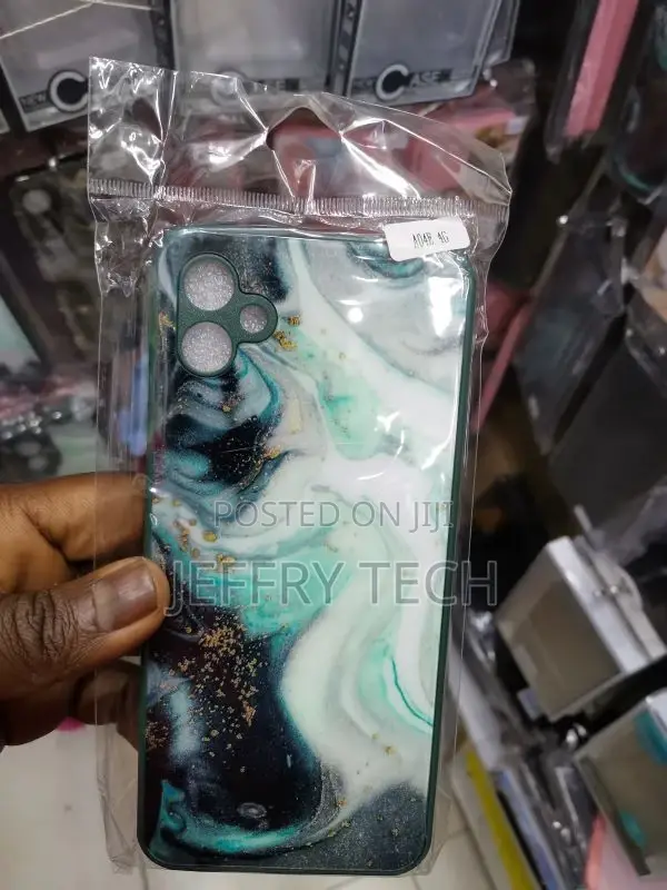 Samsung M04 / F04 / A04e Back Cover | Beautiful Green Marble