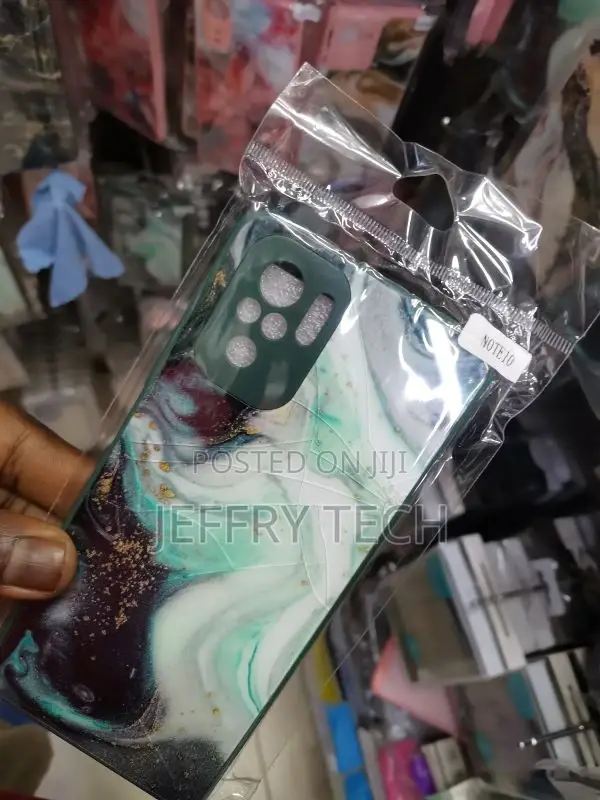 Green Samsung Galaxy Note 10 Marble Case