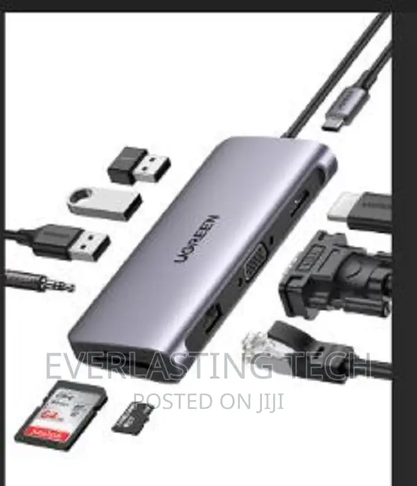 .UGREEN USB-C Multifunction Adapter 10 in 1