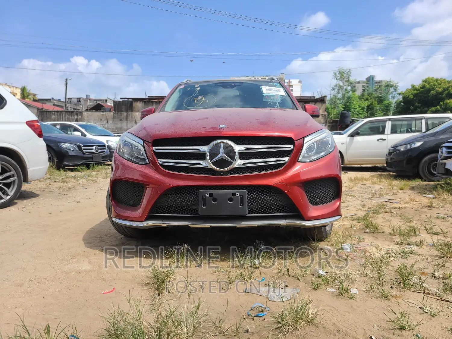 Mercedes-Benz GLE-Class GLE 350d 4MATIC 2016 Red