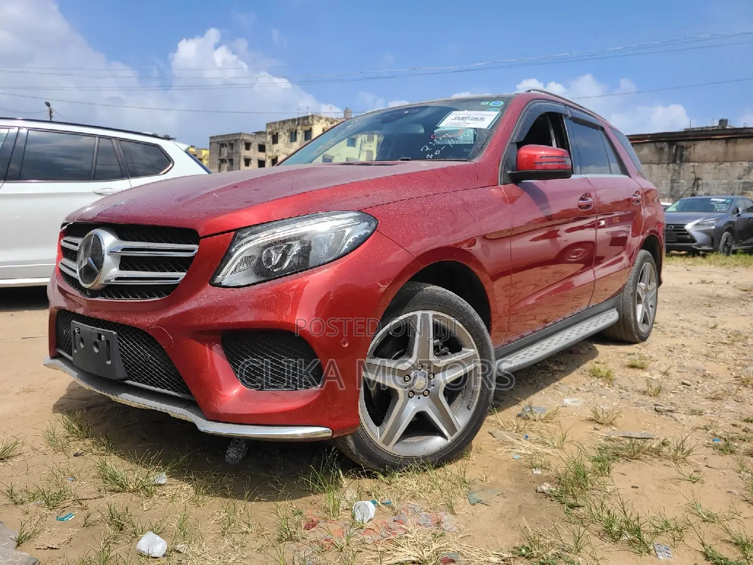 Mercedes-Benz GLE-Class GLE 350d 4MATIC 2016 Red