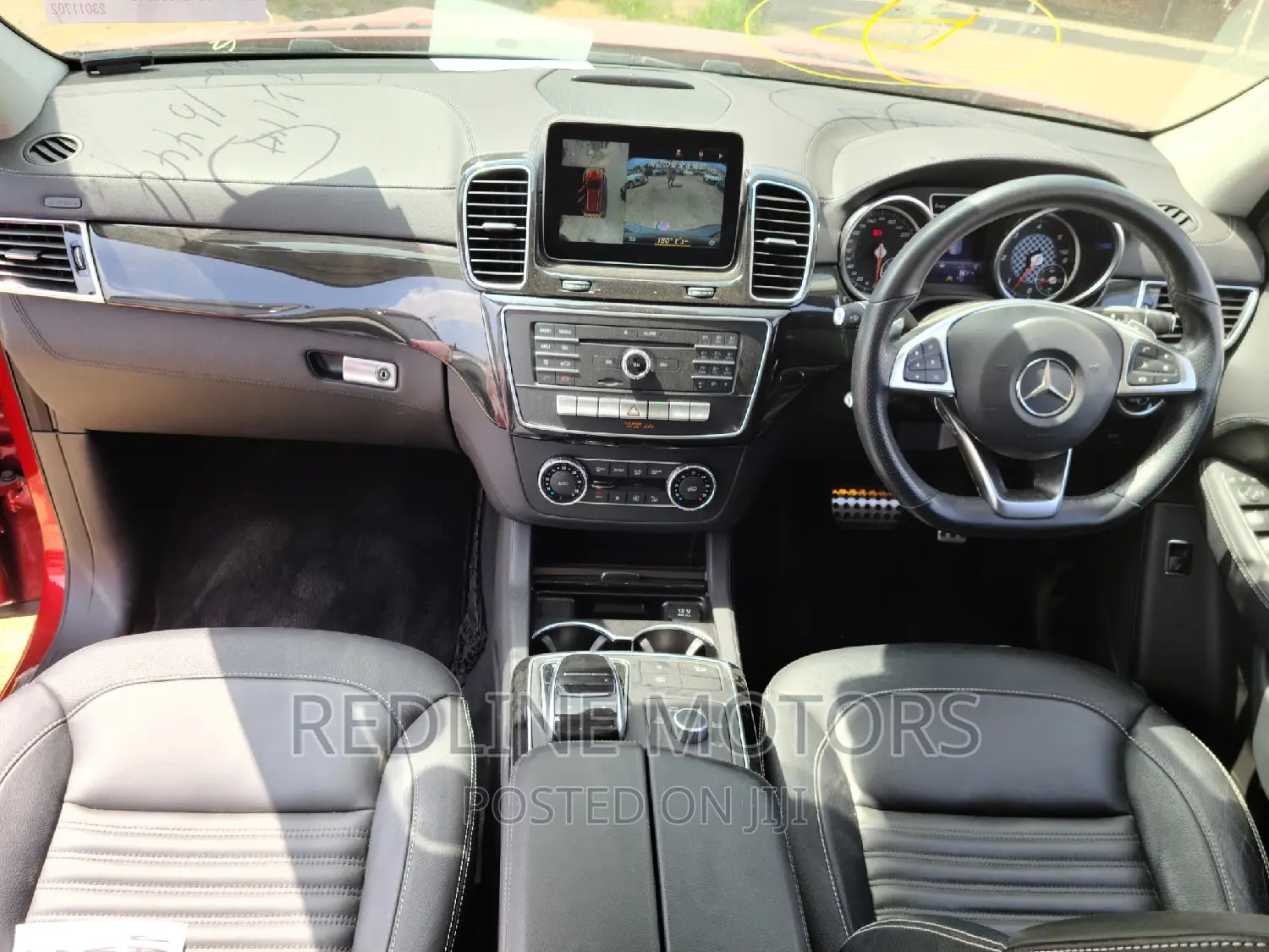 Mercedes-Benz GLE-Class GLE 350d 4MATIC 2016 Red