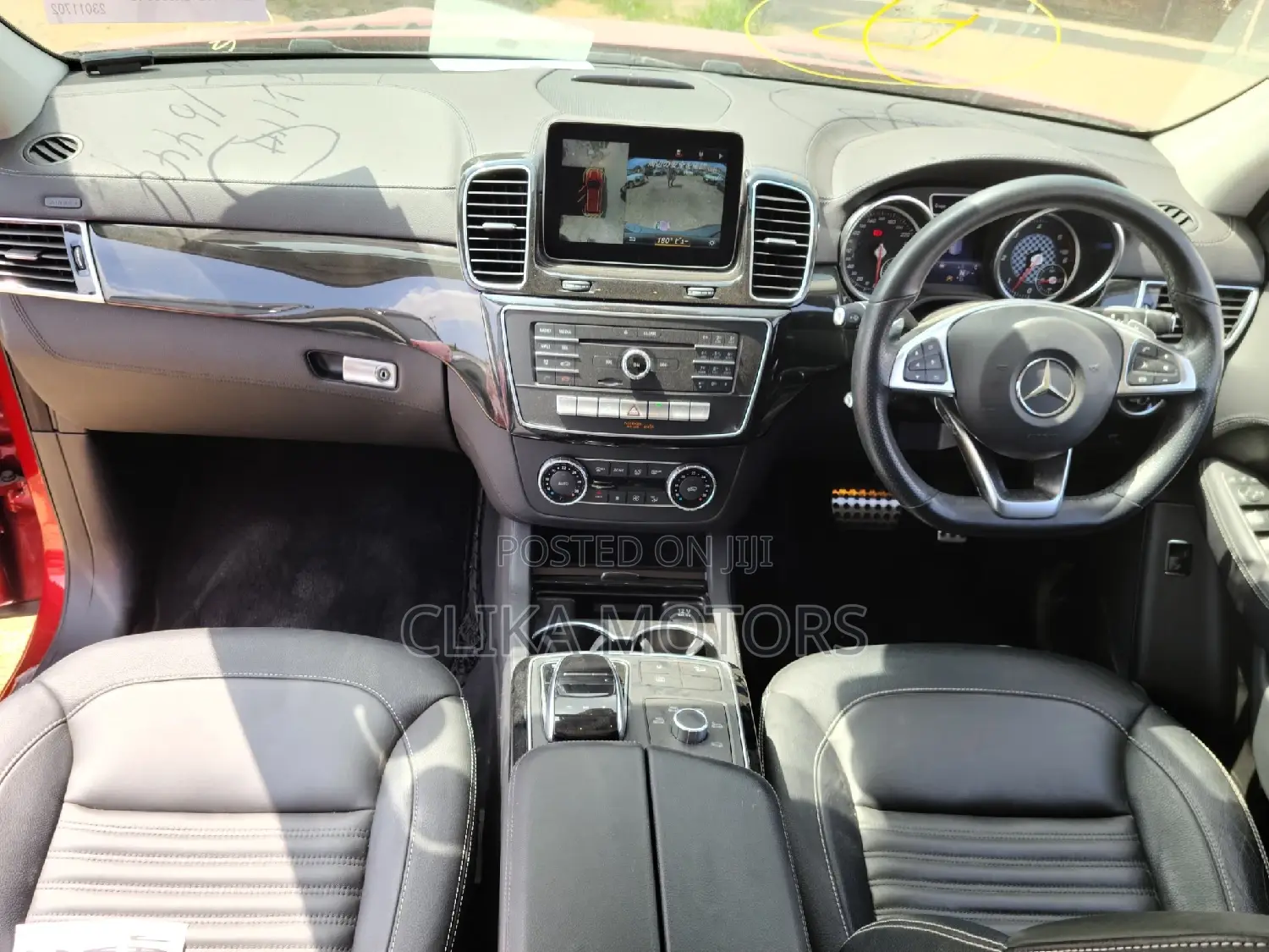 Mercedes-Benz GLE-Class GLE 350d 4MATIC 2016 Red