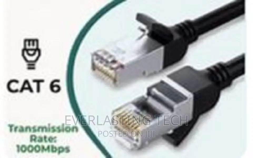 ,UGREEN Cat6 UTP Ethernet Cable 10m Black