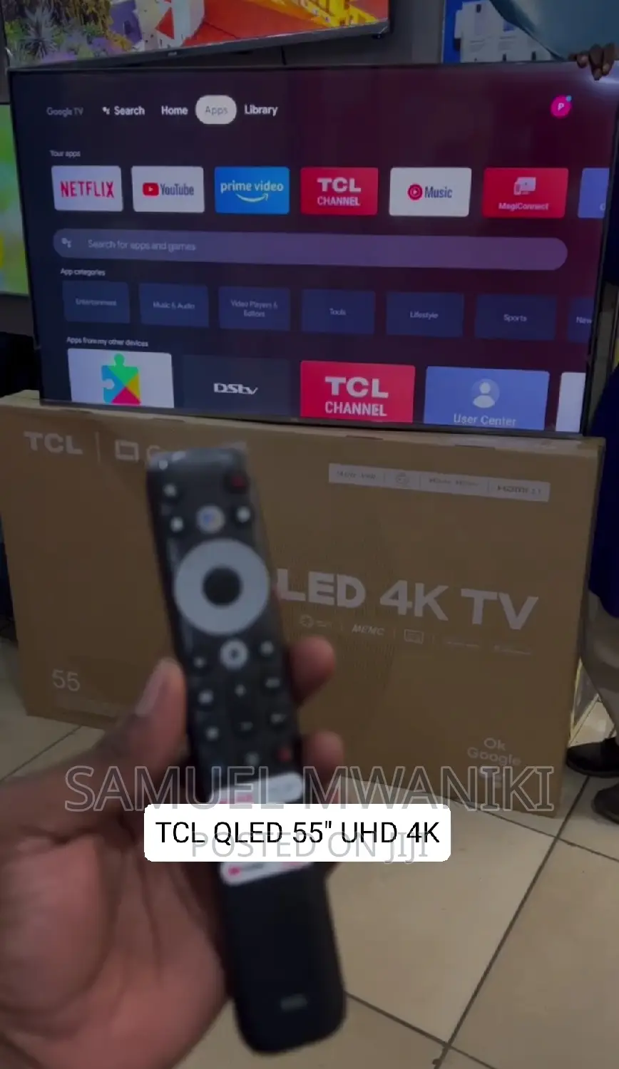 TCL 55" Qled Ultra Hd Dolby Vision Dolby Atmos New