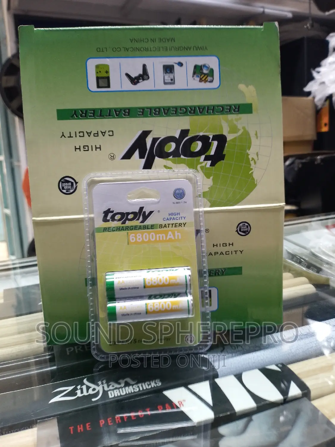 Toply AA Rechargeable Batteries