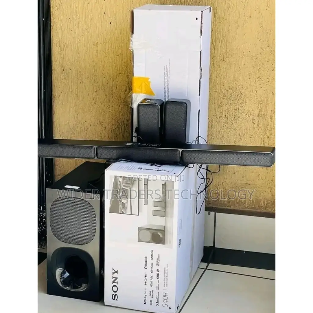 *Sony Ht-S40r Soundbar*
5.1 Channel
600 Watts
Dolby Sorround