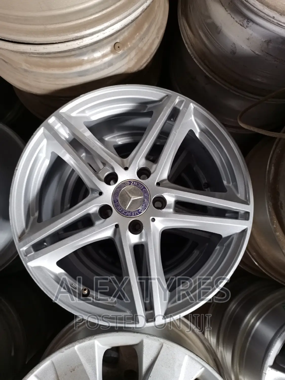 Size 17 Inches Mercedes Benz Alloy Japan Rims