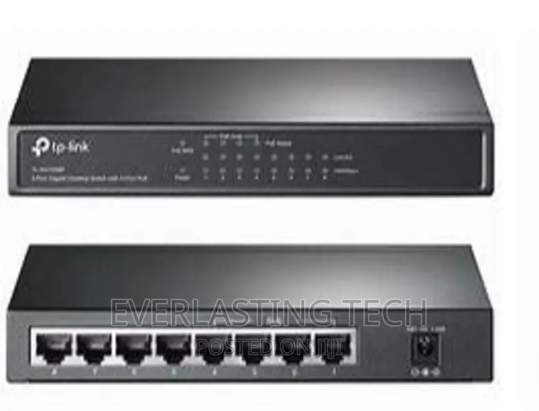 .TPLINK TL-SG1008P 8-Port Gigabit Desktop Switch With 4-Port