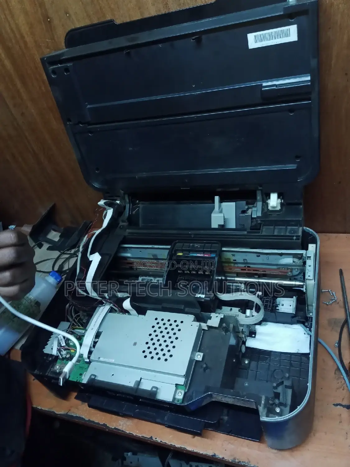 EPSON Printer Px660 Scanner Error