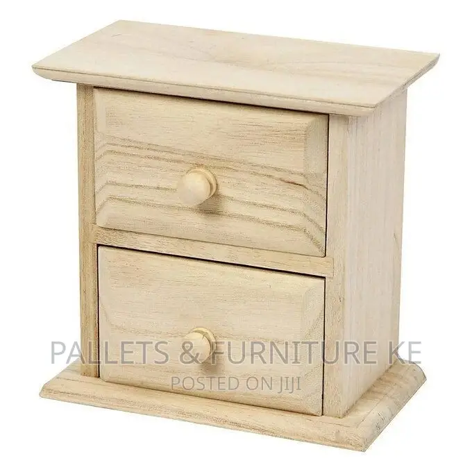 Wooden Nightstand 123