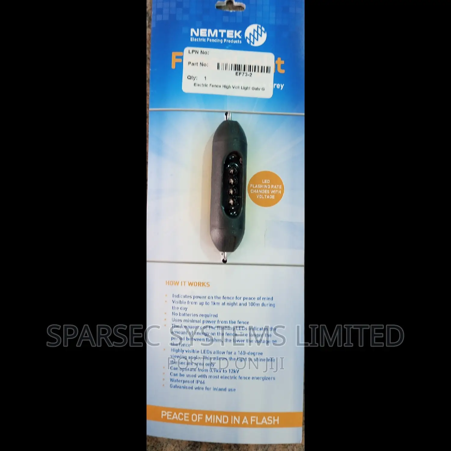 Nemtek Fence Light