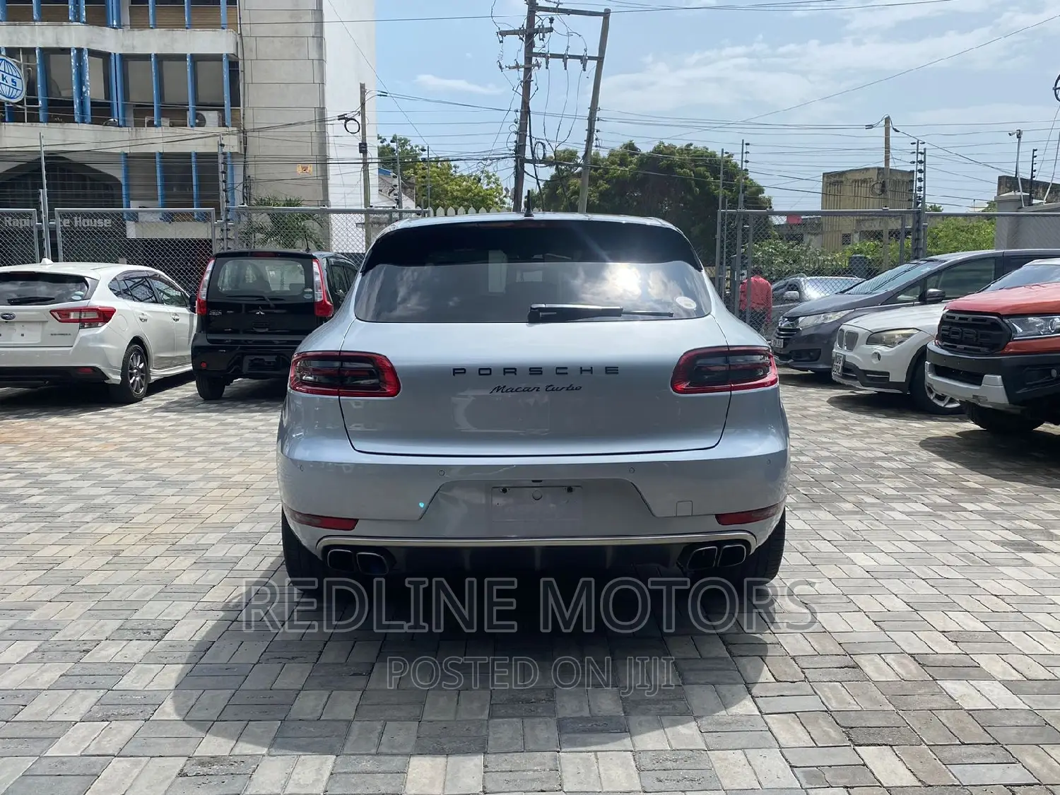 Porsche Macan Turbo 2016 Gray