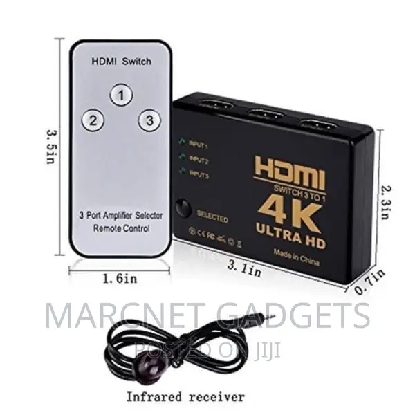 3 in 1 Hdmi Switch