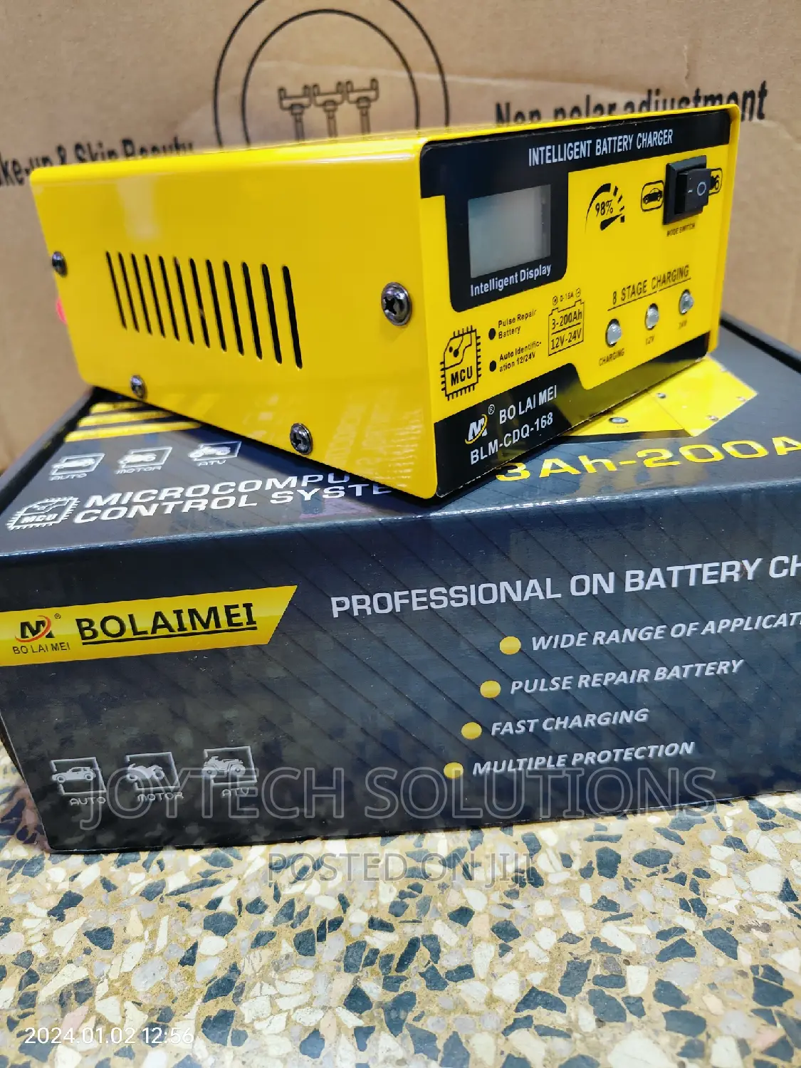 Car Battery Charger, Fast Charger
 Overvoltage
Protection