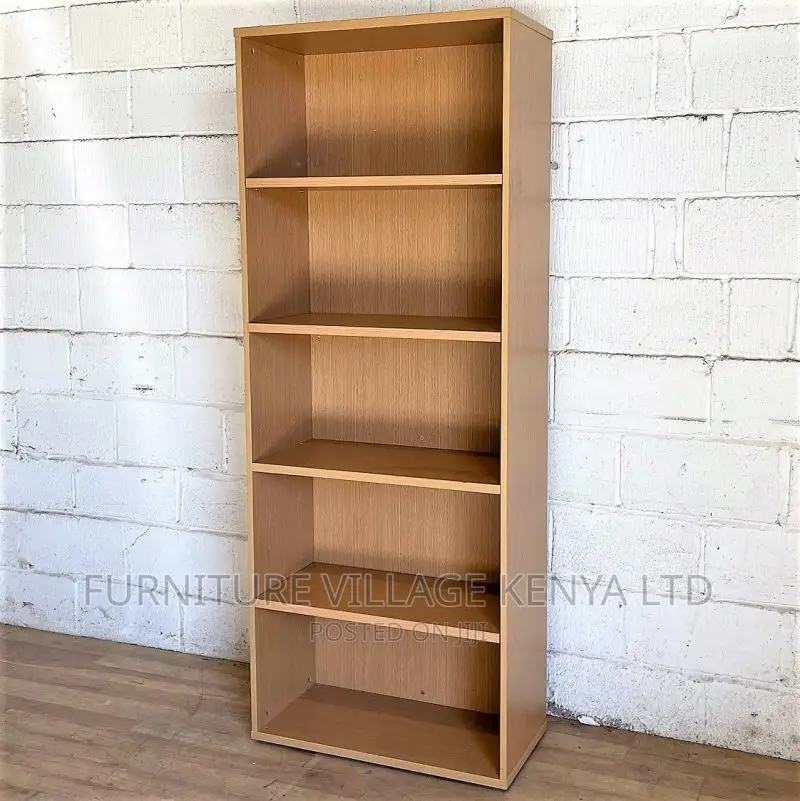 Tall Oak Bookcase 80cm Wide