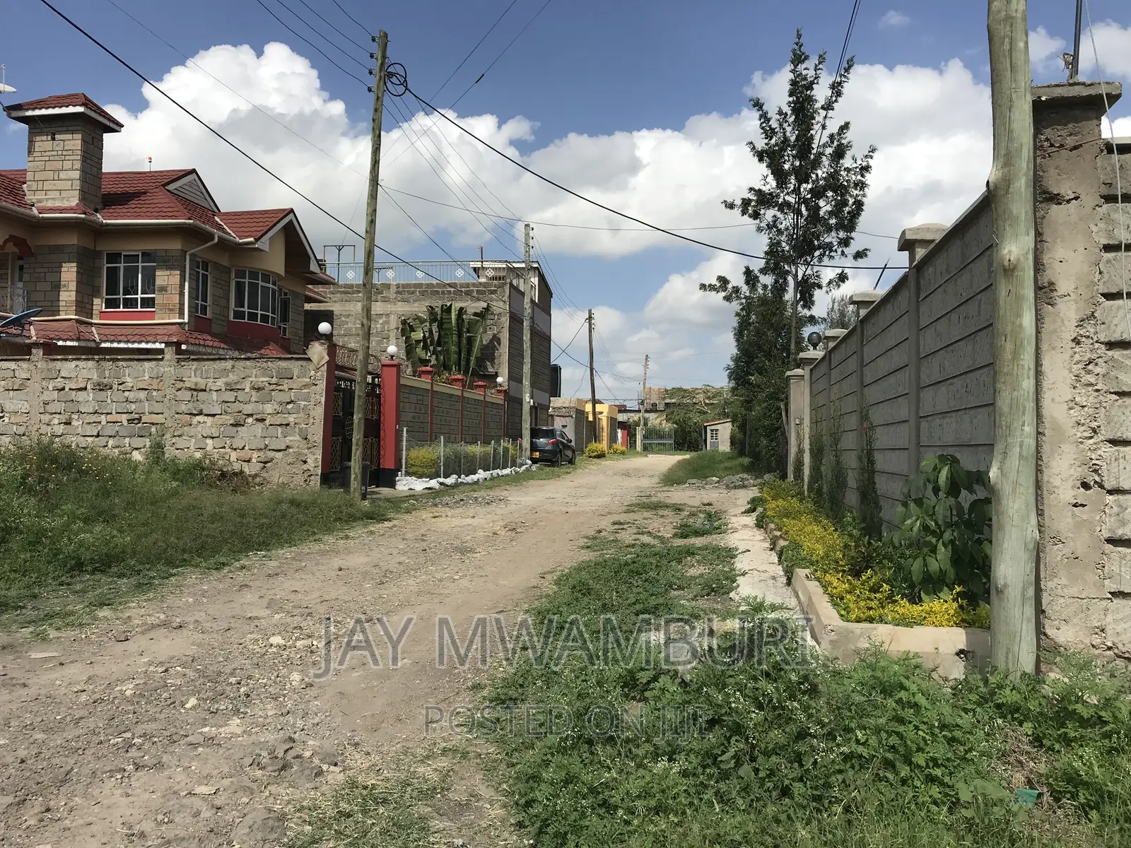 Large 50 By100 Plot Syokimau in a Court