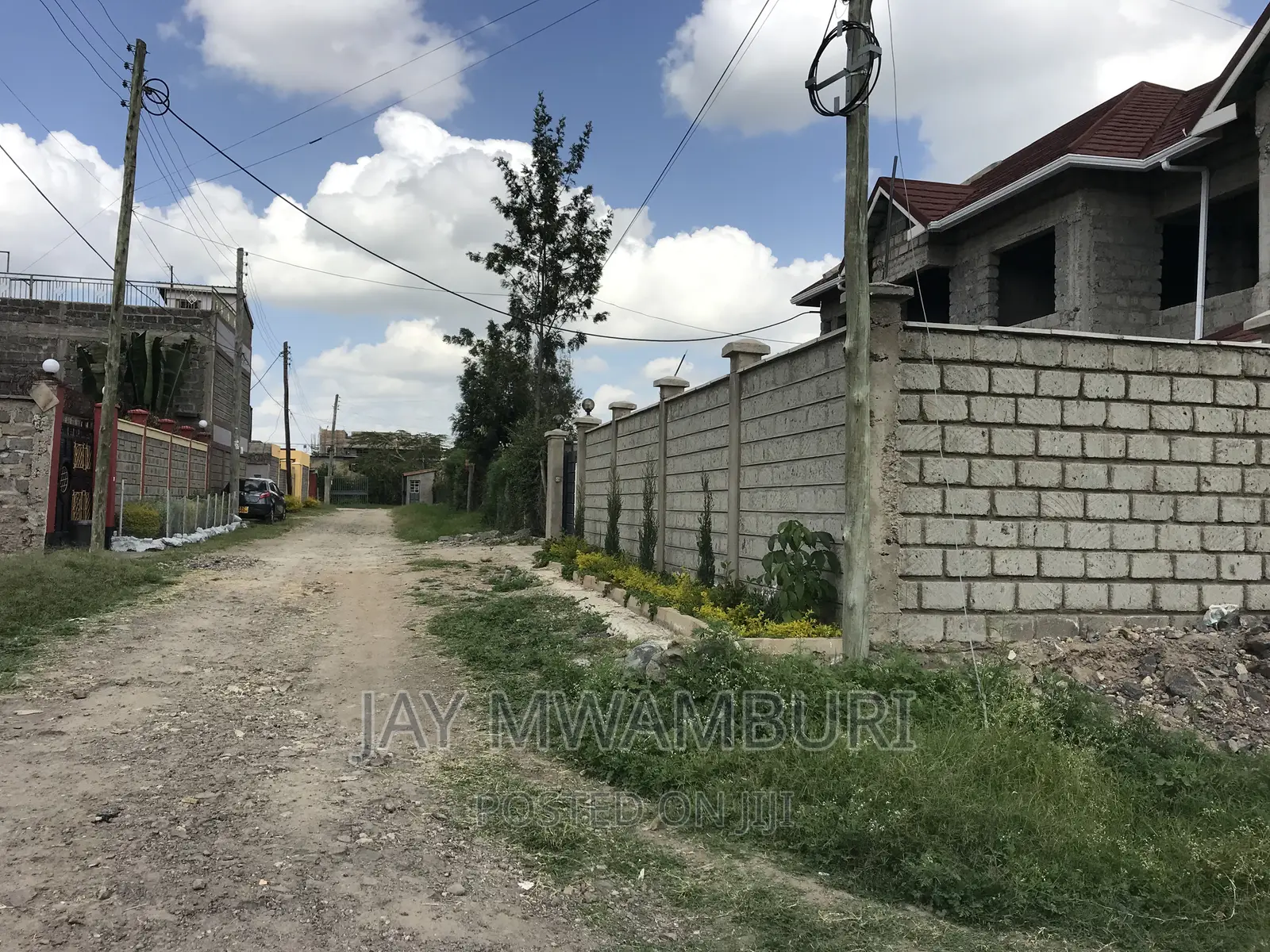 Large 50 By100 Plot Syokimau in a Court