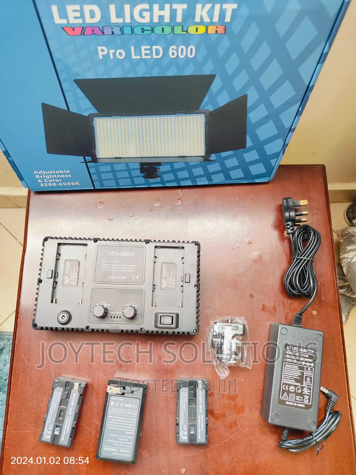 Photo Light Led 600 Professional Video Light With Stand