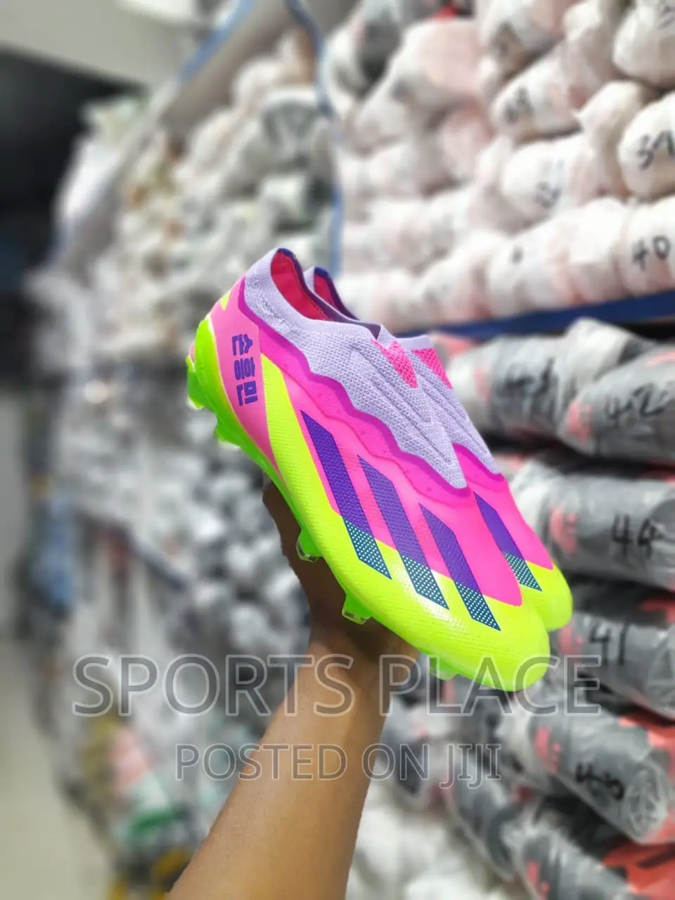 Son's Adidas X Crazyfast Football Boots
