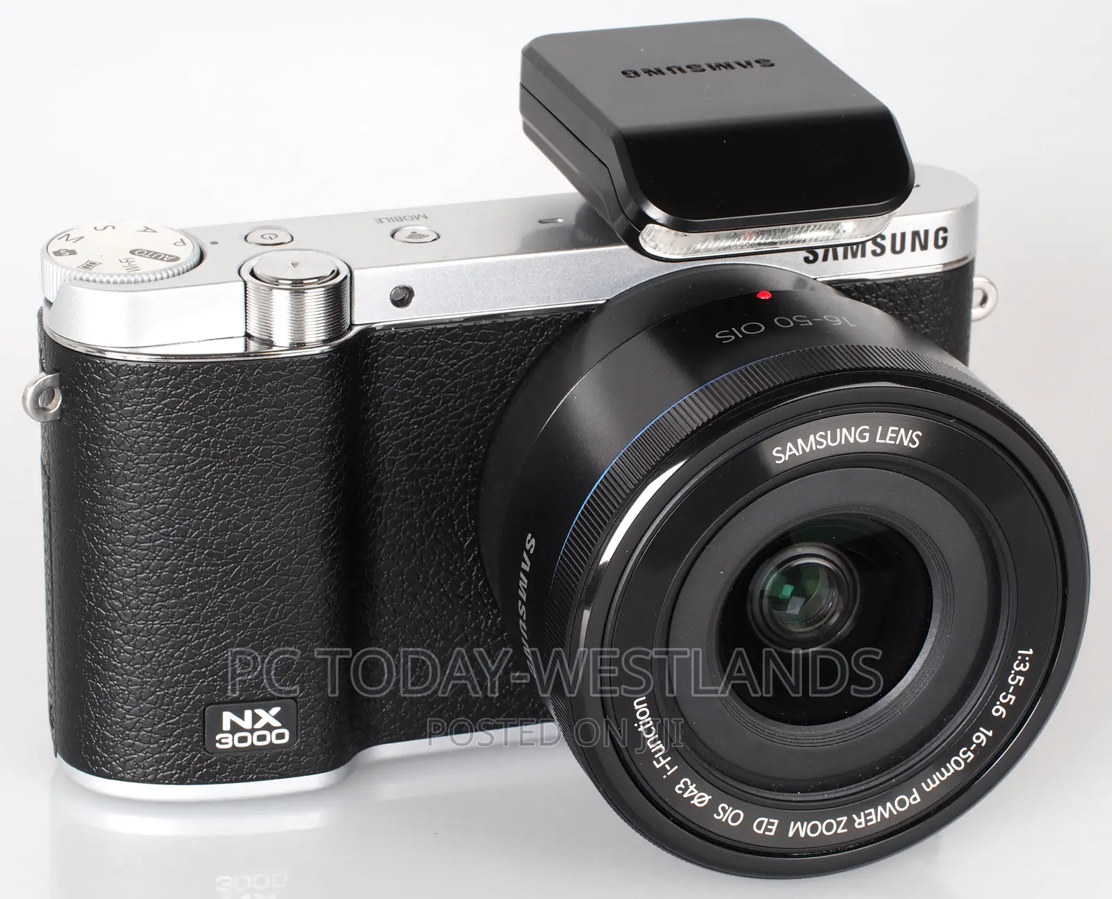 Samsung NX3000 Mirrorless Digital Camera With 16-50mm Lens