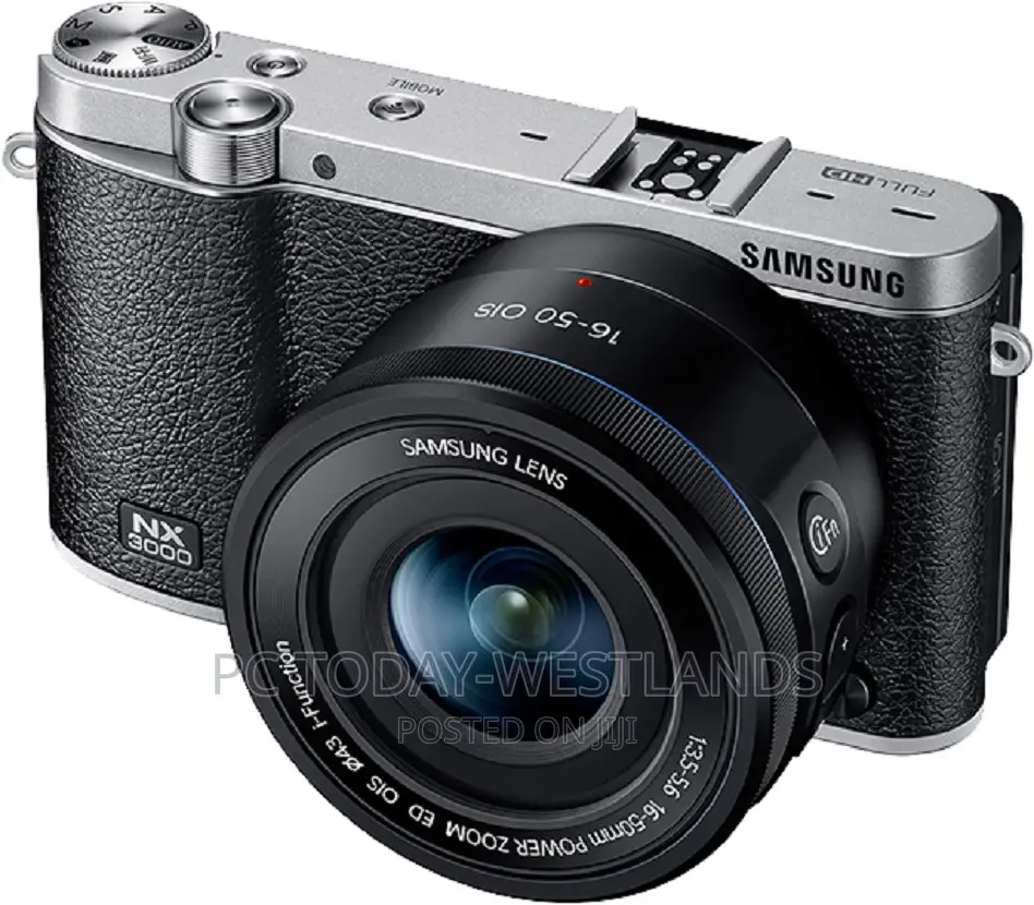 Samsung NX3000 Mirrorless Digital Camera With 16-50mm Lens