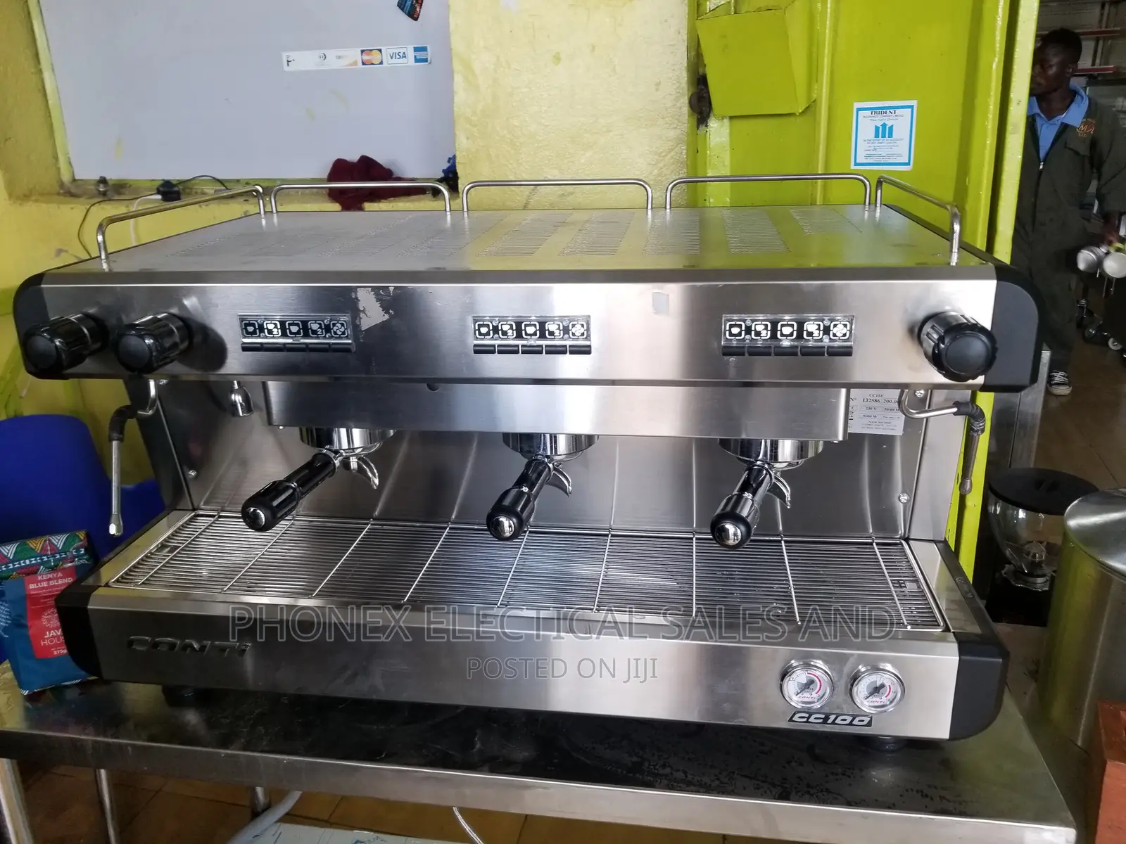 Three Group Coffee Machin Available