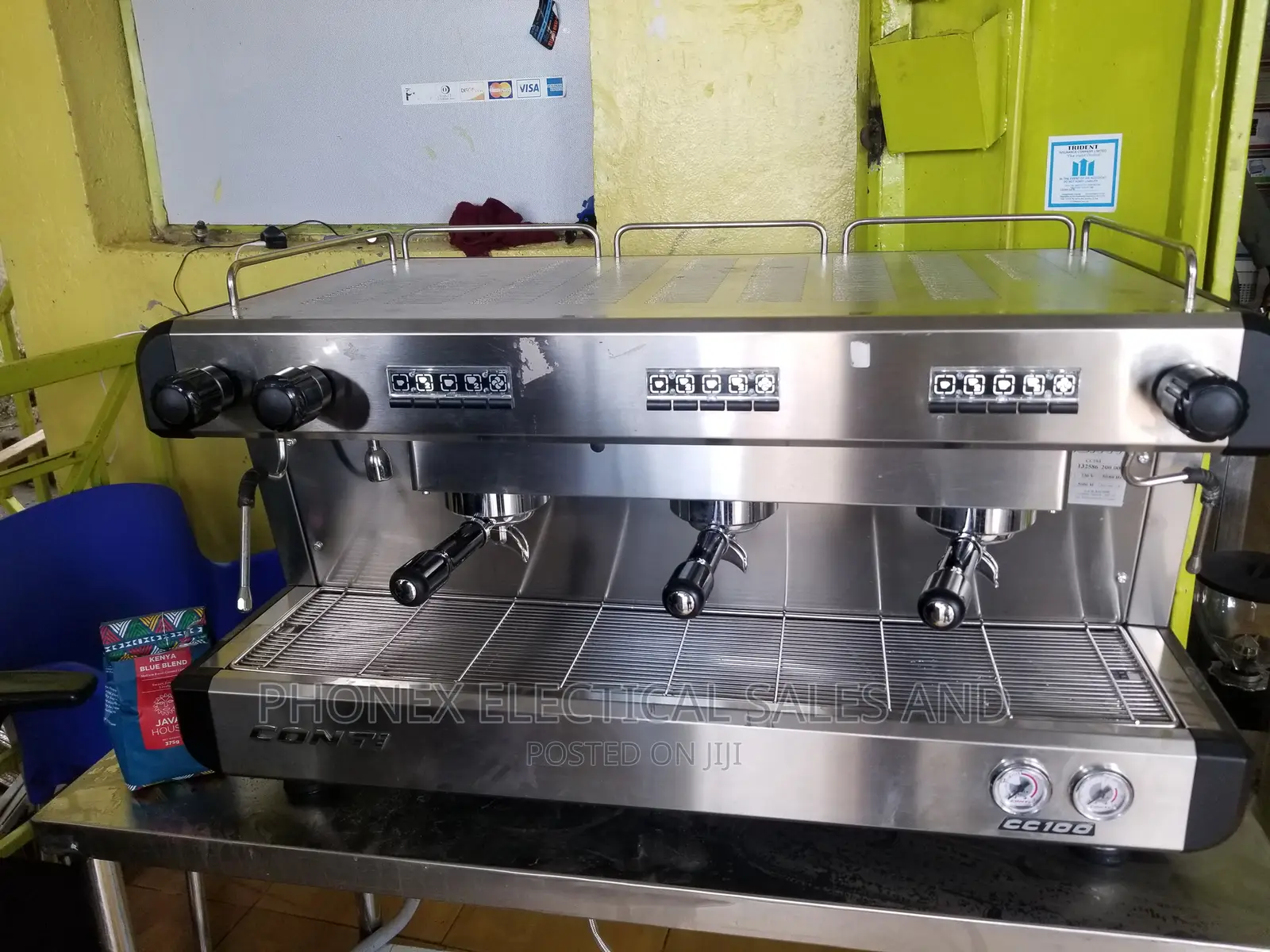 Three Group Coffee Machin Available