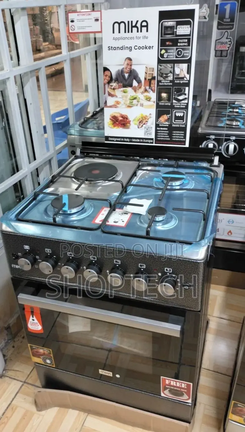 Marble Finishing 3+1 Electric Oven 60 by 60 Mika