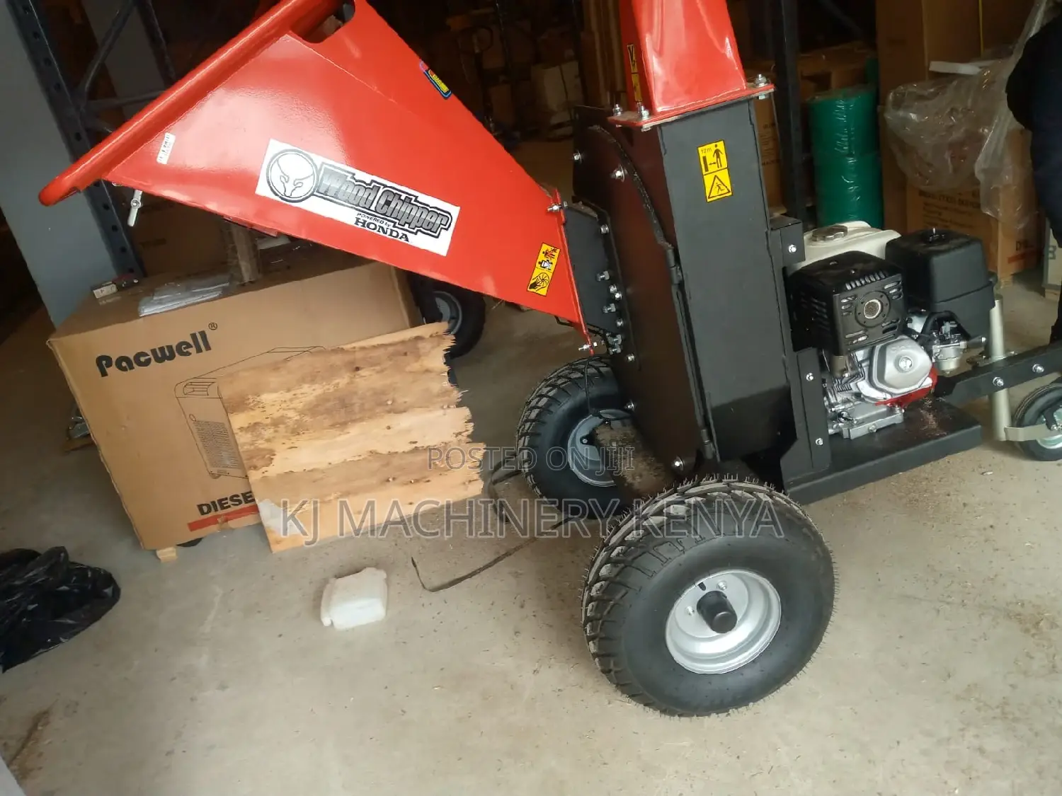 Heavy Duty Woodchipper-13hp Diesel Air-Cooled -Chipper