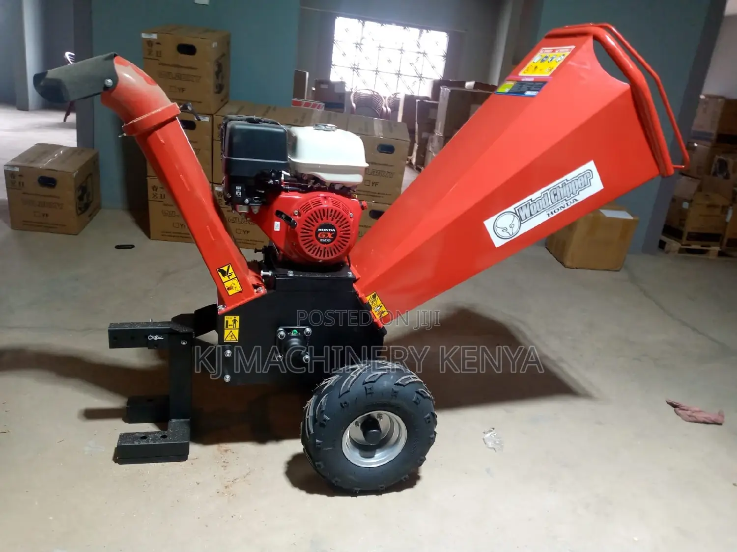 Heavy Duty Woodchipper-13hp Diesel Air-Cooled -Chipper