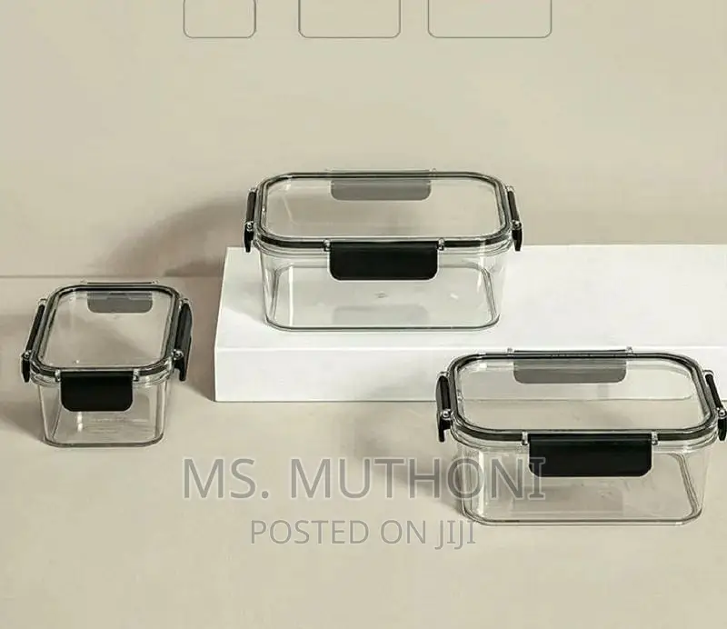 Transparent Airtight Pantry Boxes*