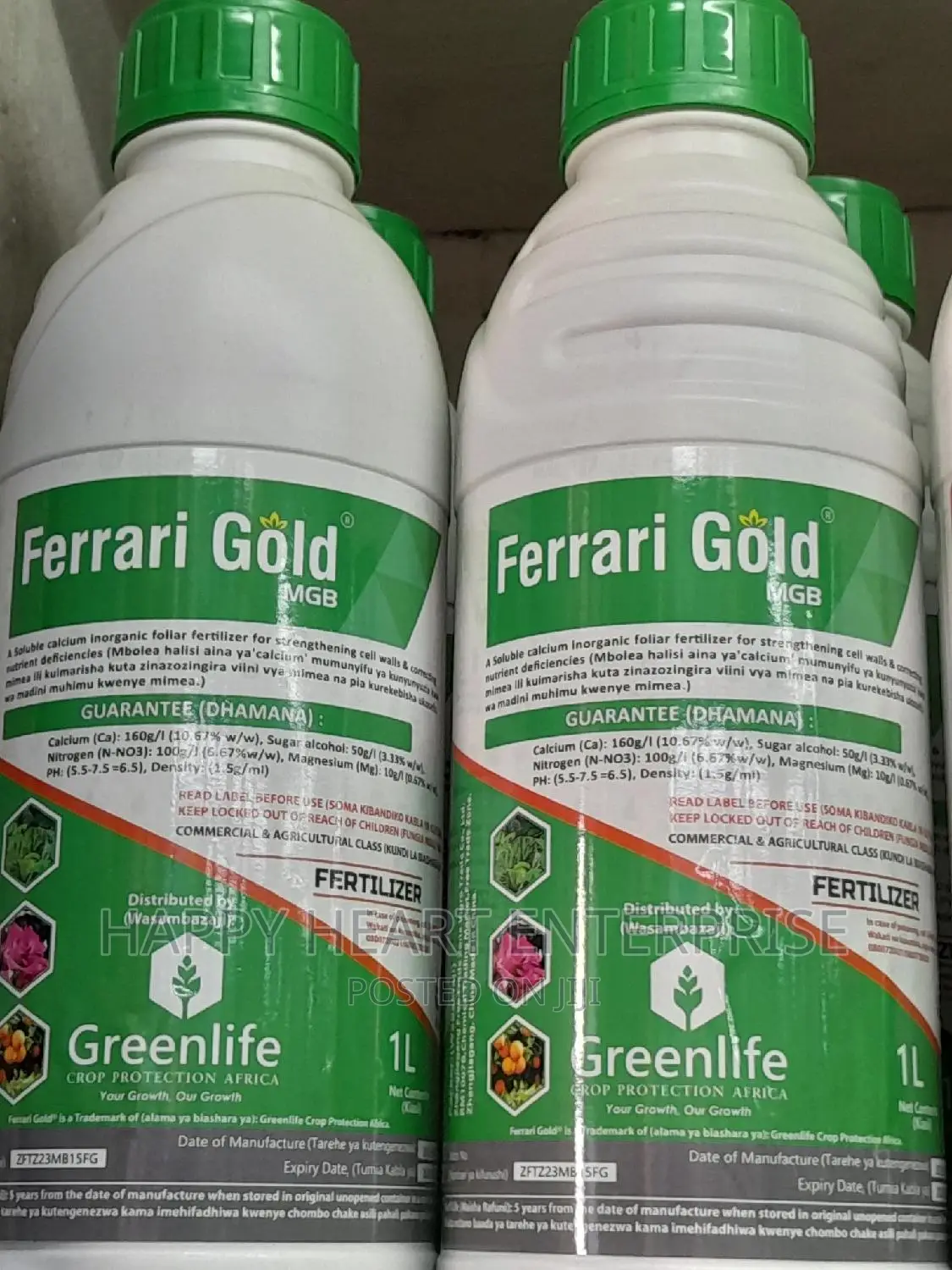 Feralli Gold MGB Foliar Fertiliser 1litre