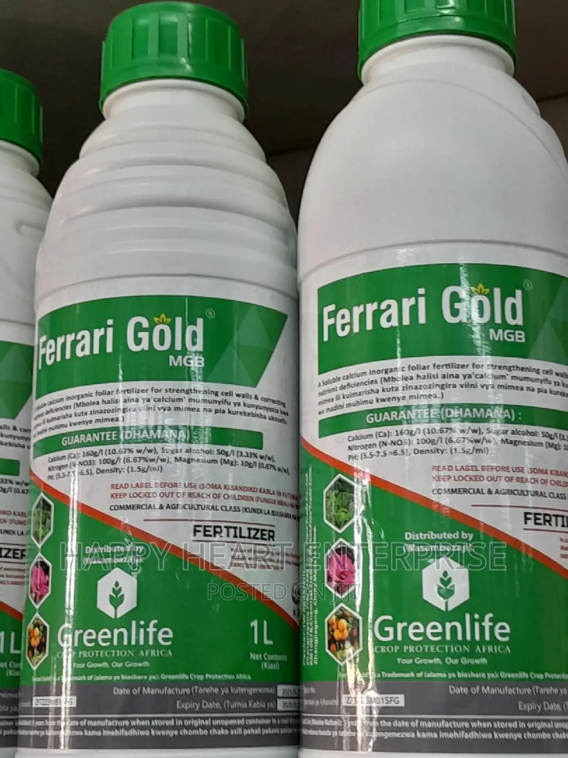Feralli Gold MGB Foliar Fertiliser 1litre